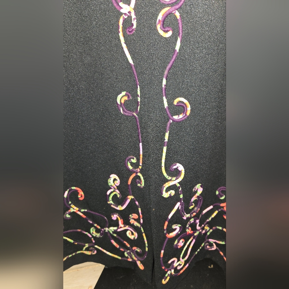 Vintage Psychedelic Maxi Dress - Picture 3 of 11